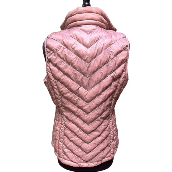 NWOT 32 Degrees Heat Mauve Quilted Lightweight Puffer Vest With Pockets Size M - Picture 4 of 10